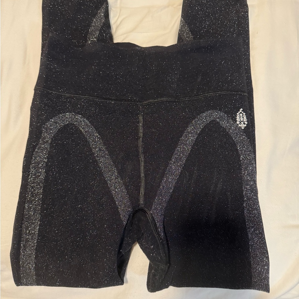 Free People sparkle leggings